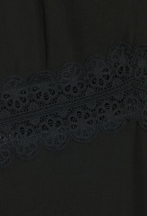 Embroidered midi dress