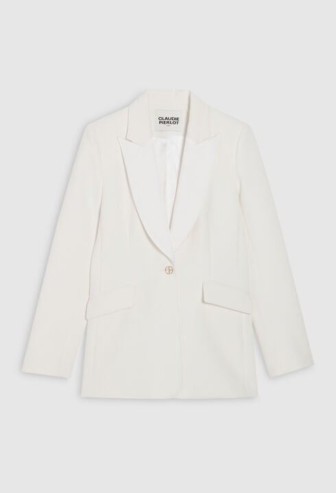 White suit jacket