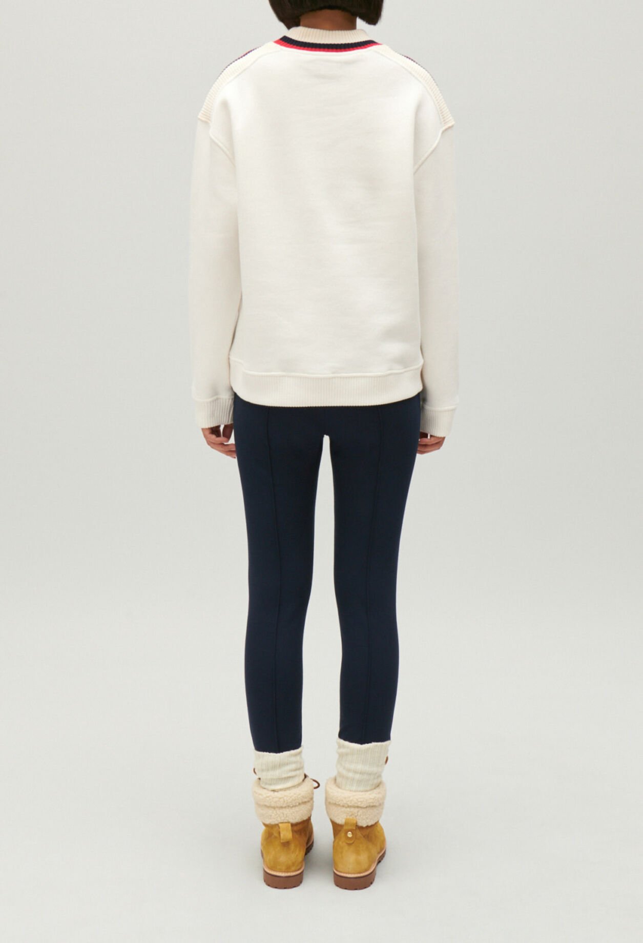 Two-tone sweatshirt