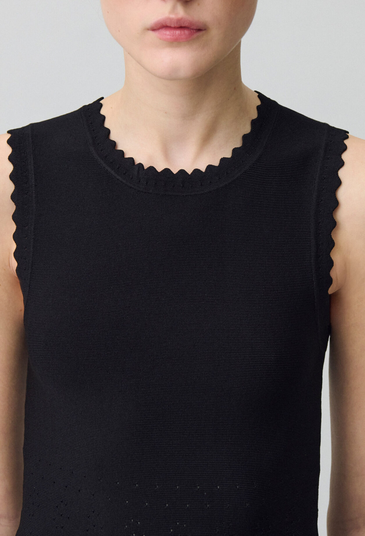 Skater Dress in Fine Knit Fabric