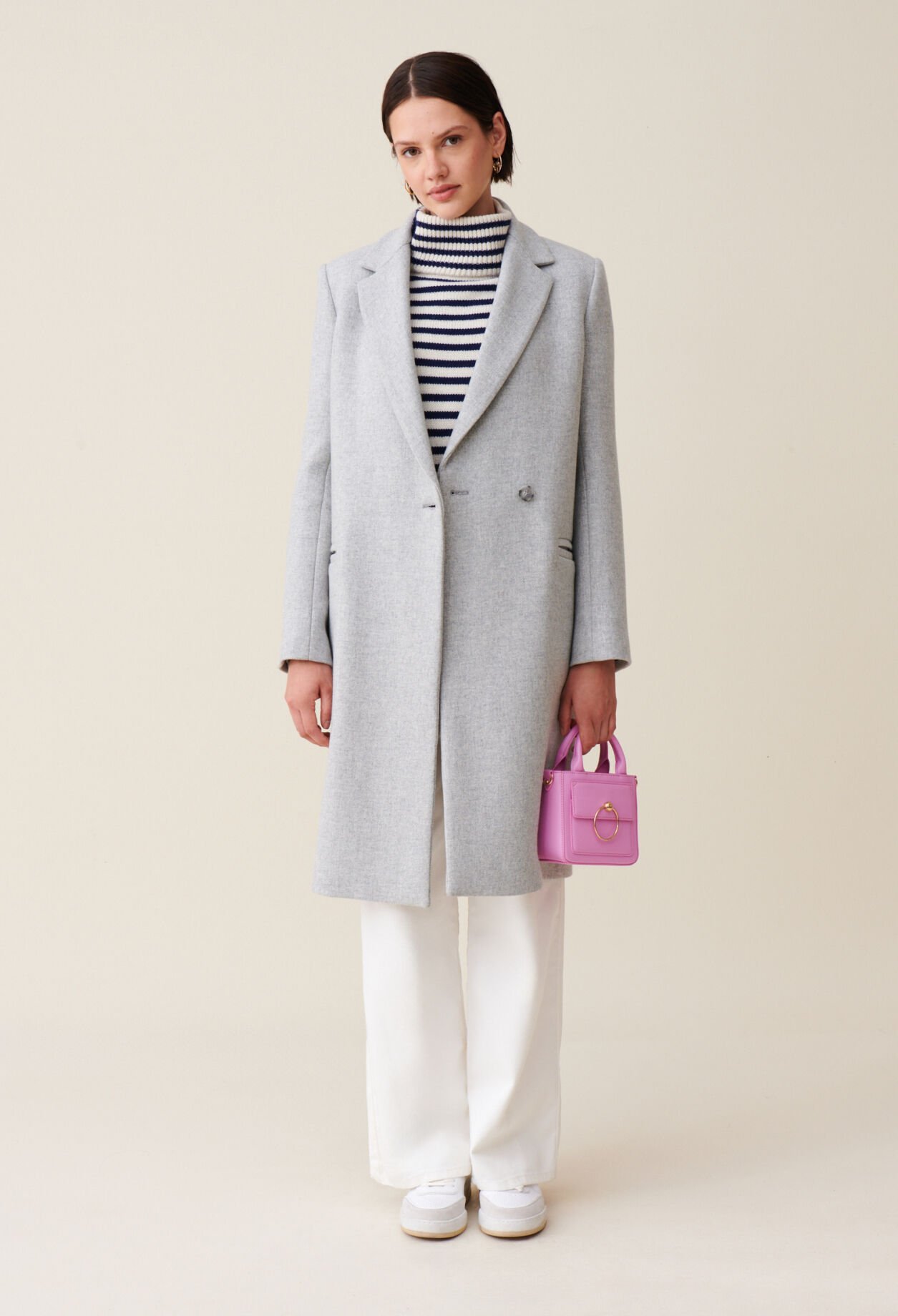 Light grey coat shop
