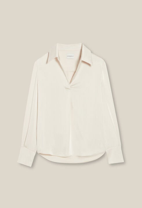 Floaty pleated blouse