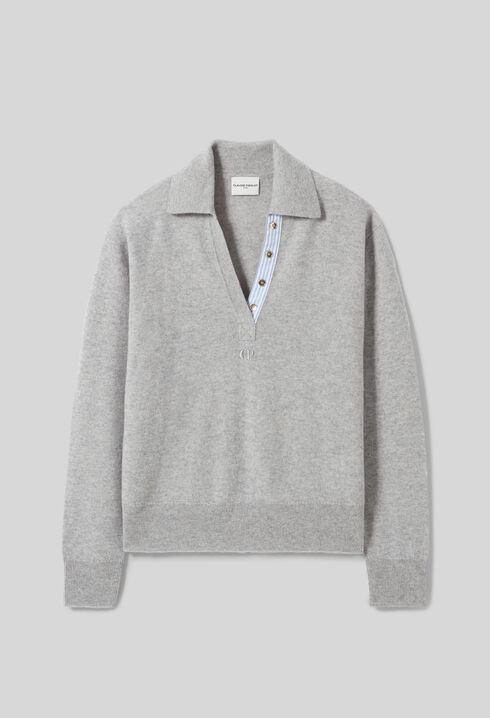Wool Polo Jumper