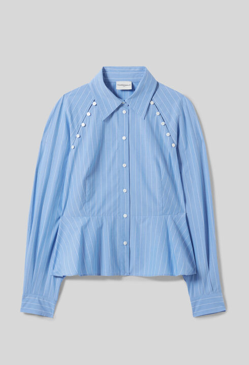 Cotton poplin shirt