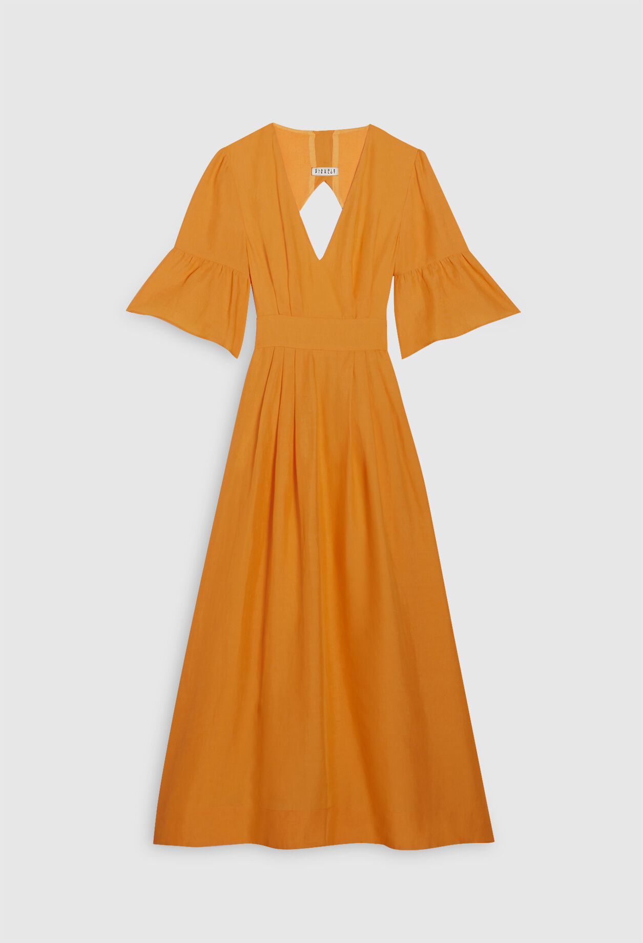 Yellow long dress