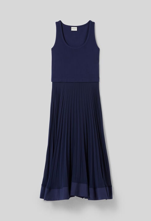 Illusion effect maxi dress