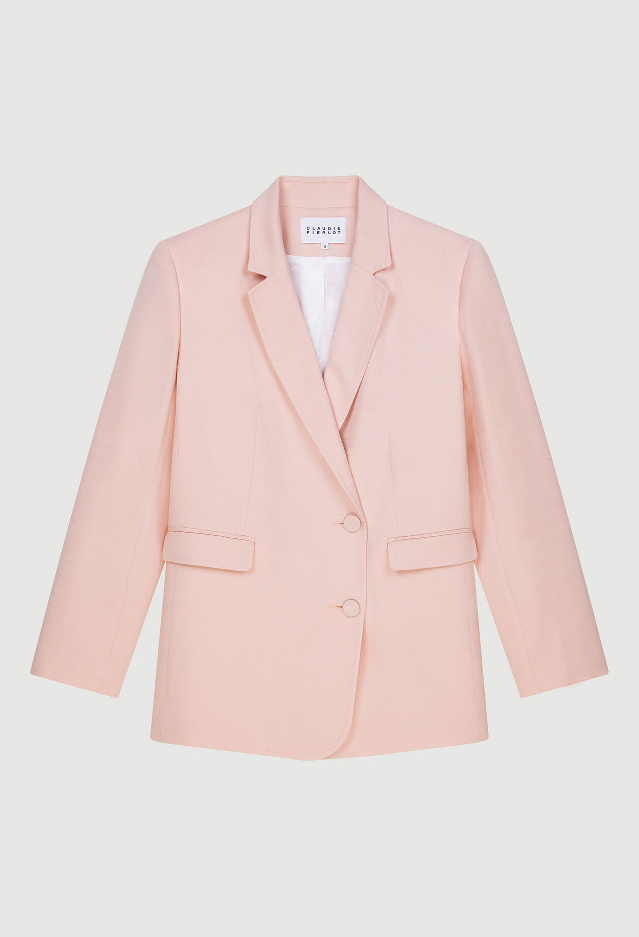 Pink suit jacket