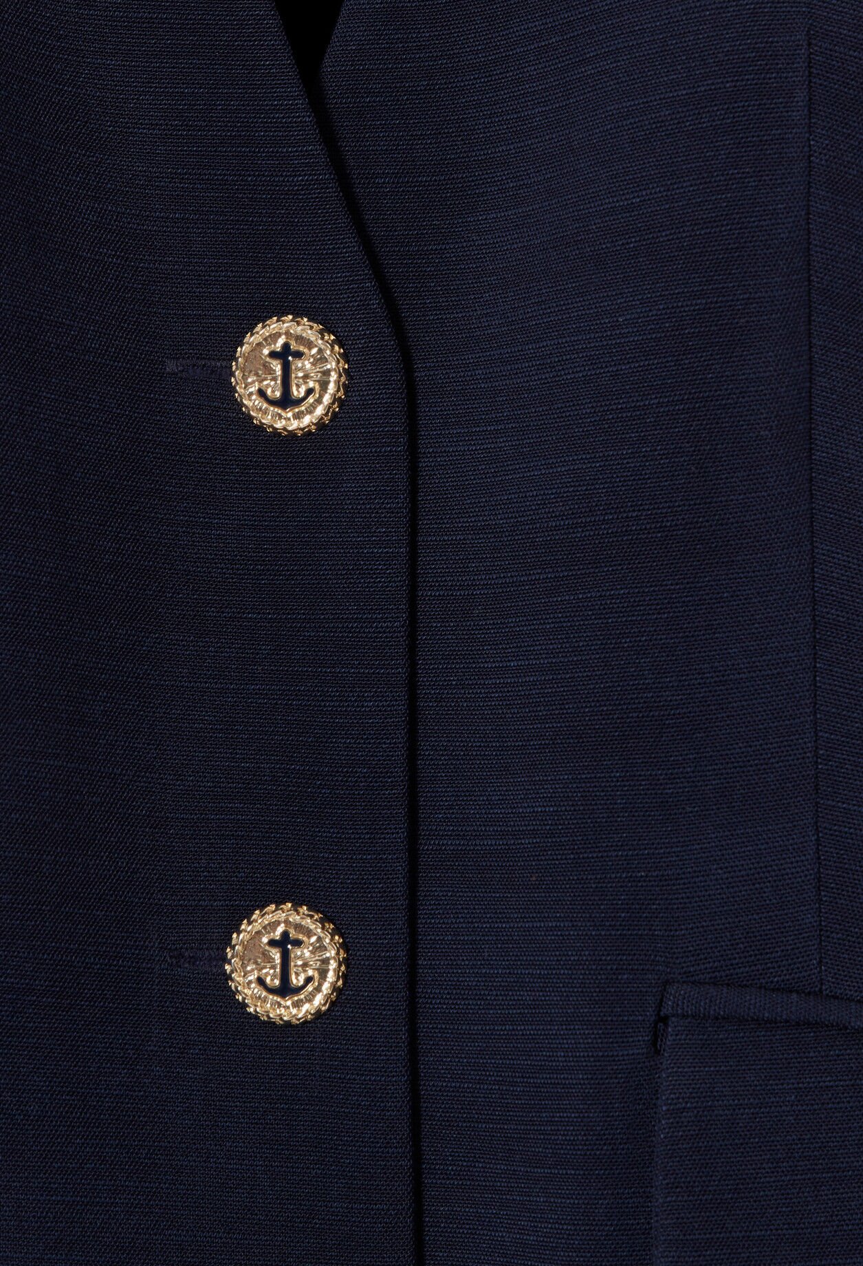 Fitted tailored jacket