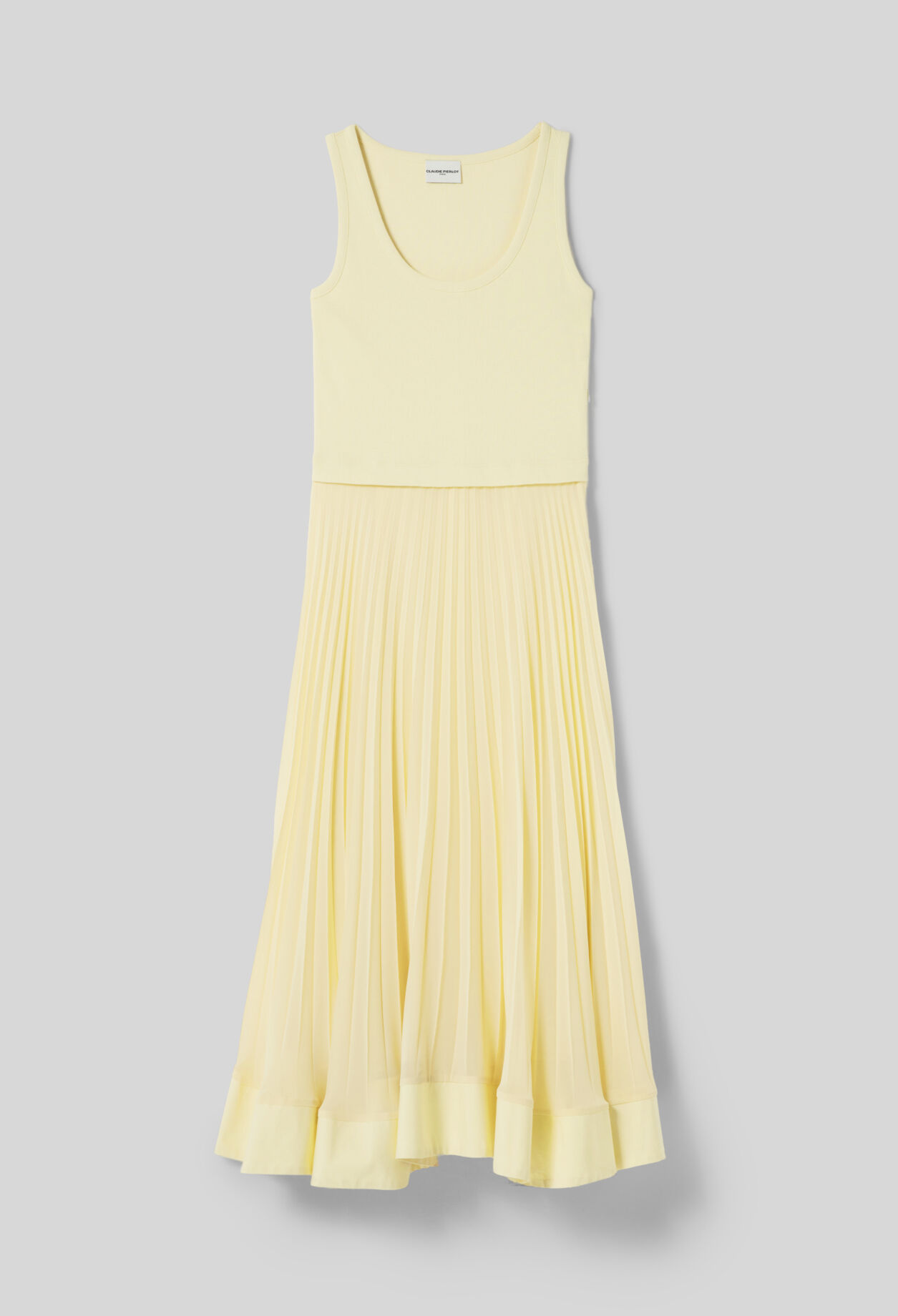 Illusion effect maxi dress