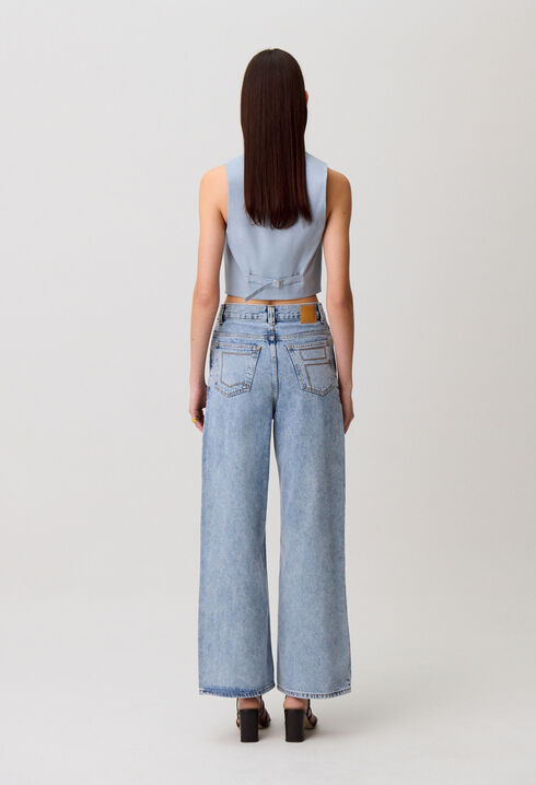 Tailored linen jacket