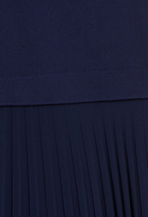 Illusion effect maxi dress