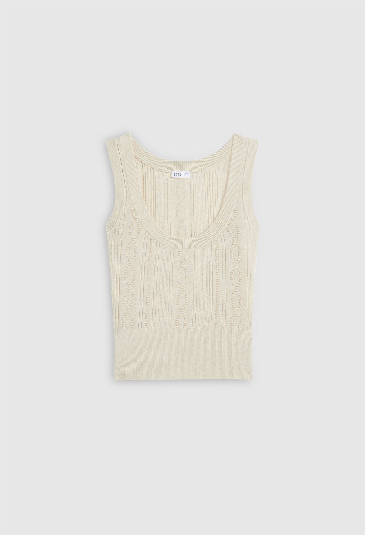 Knit vest