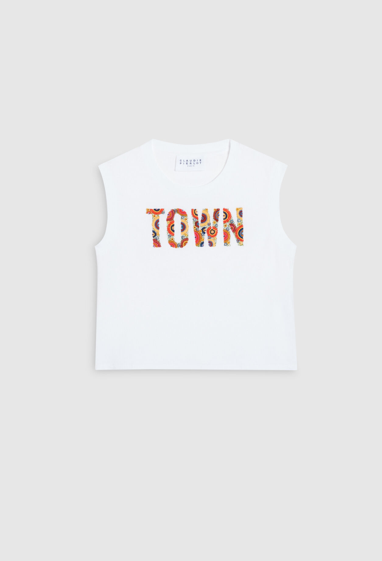 Embroidered t-shirt