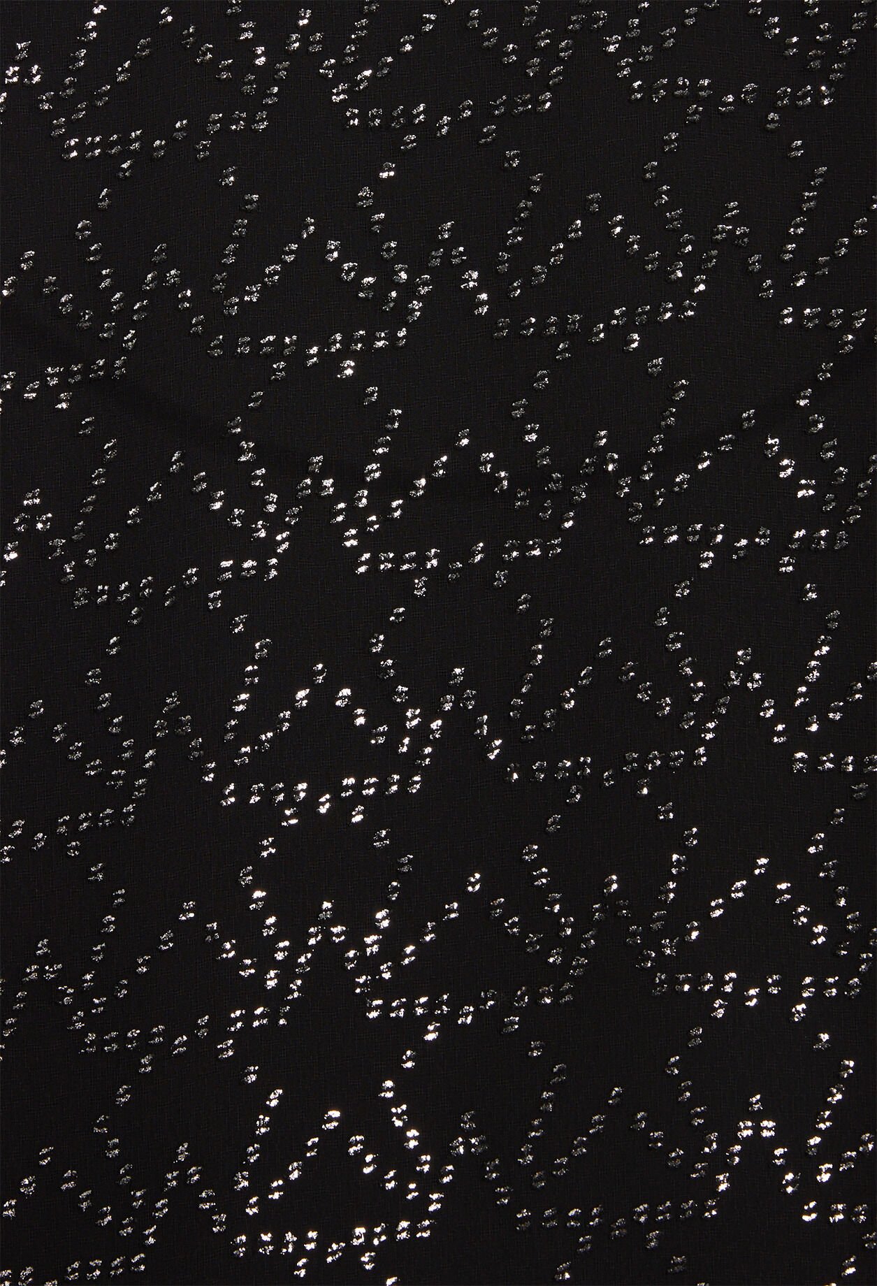 Rififi ornated dress with rhinestone