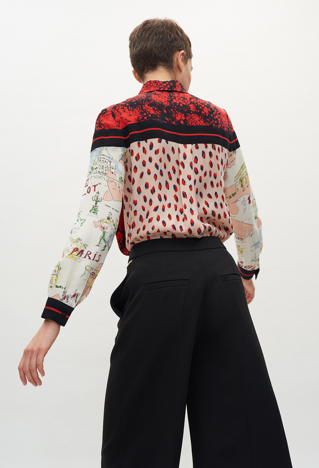 Patchwork shirt