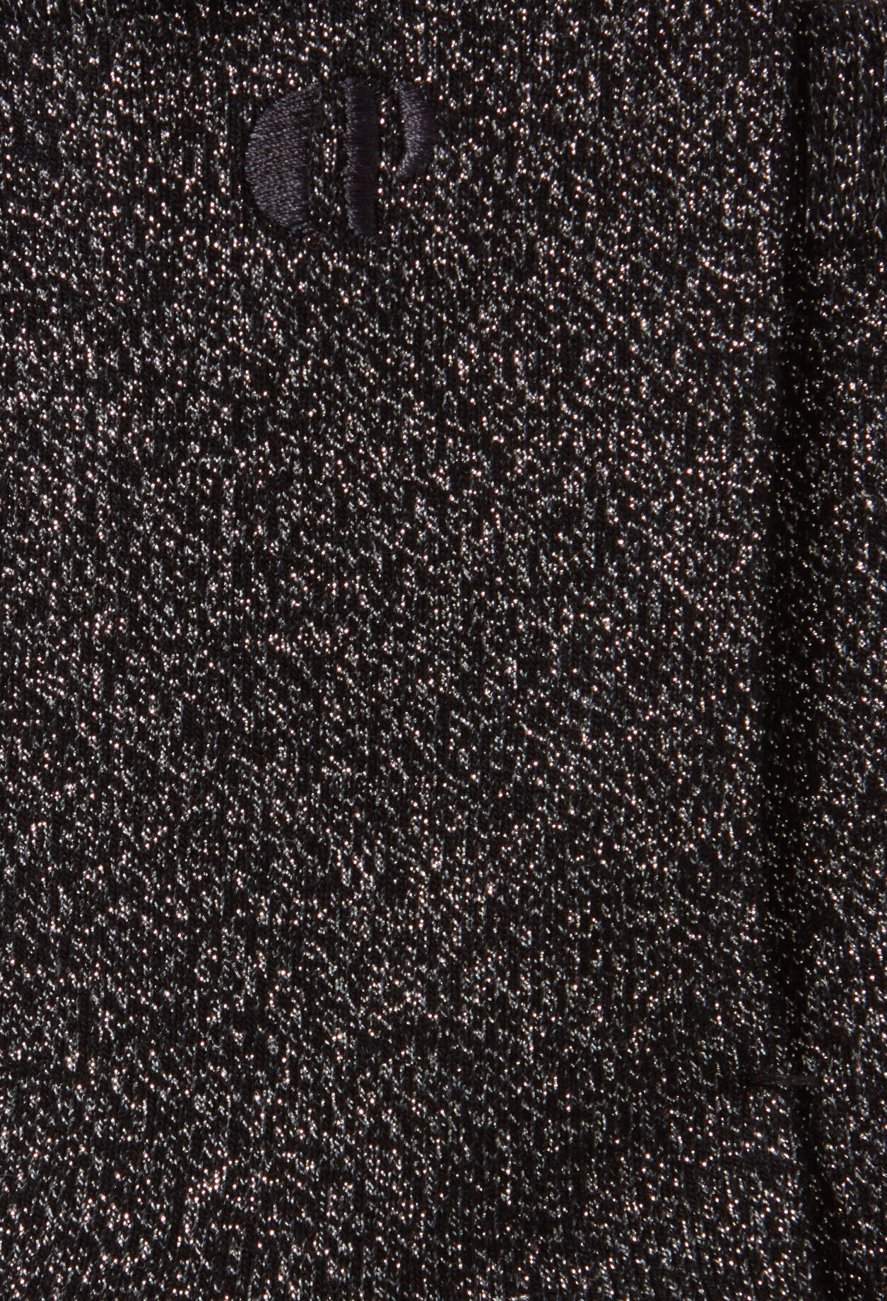 Sparkly black socks