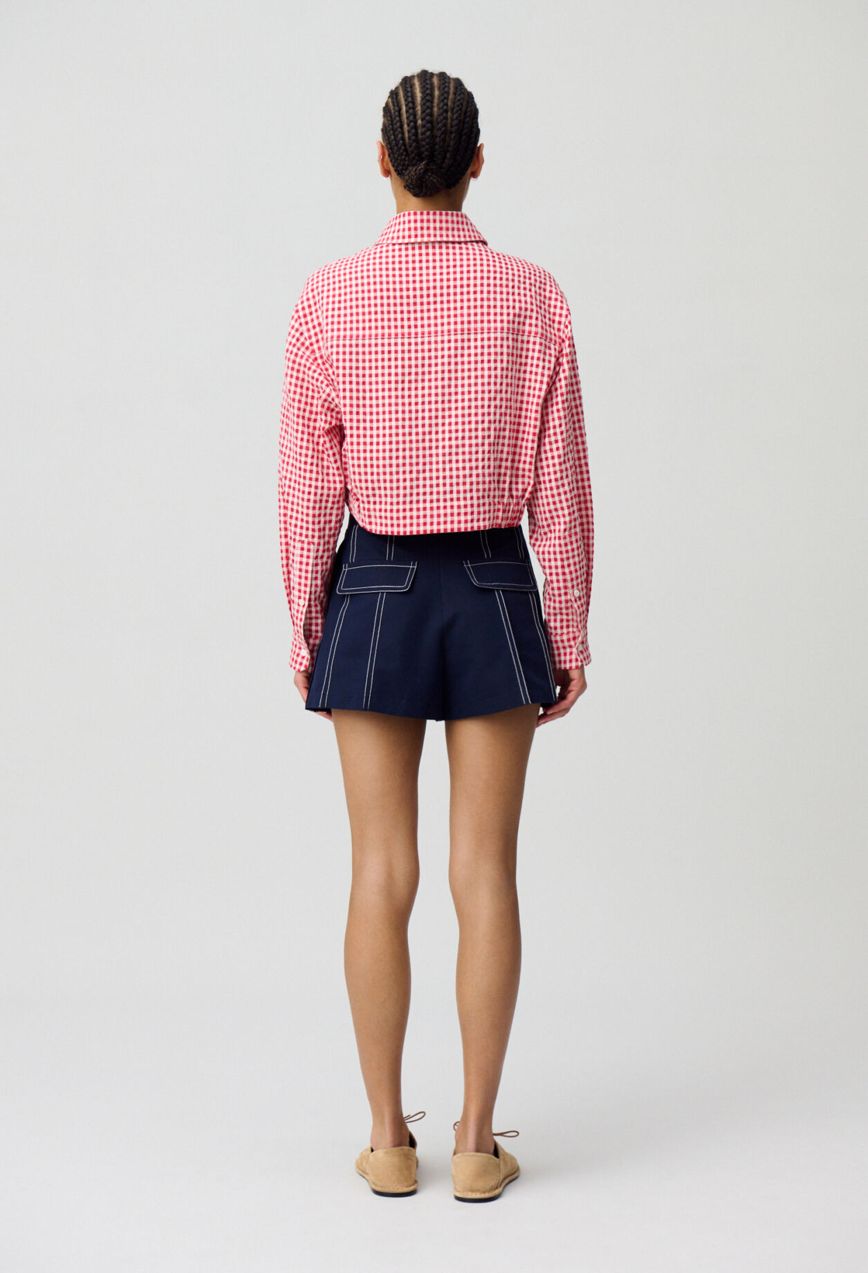 Gingham Check Shirt