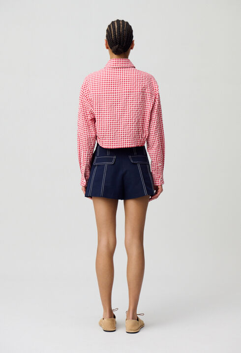 Gingham Check Shirt