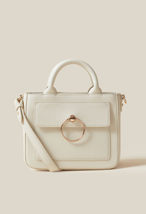Anouck Grained Leather Bag