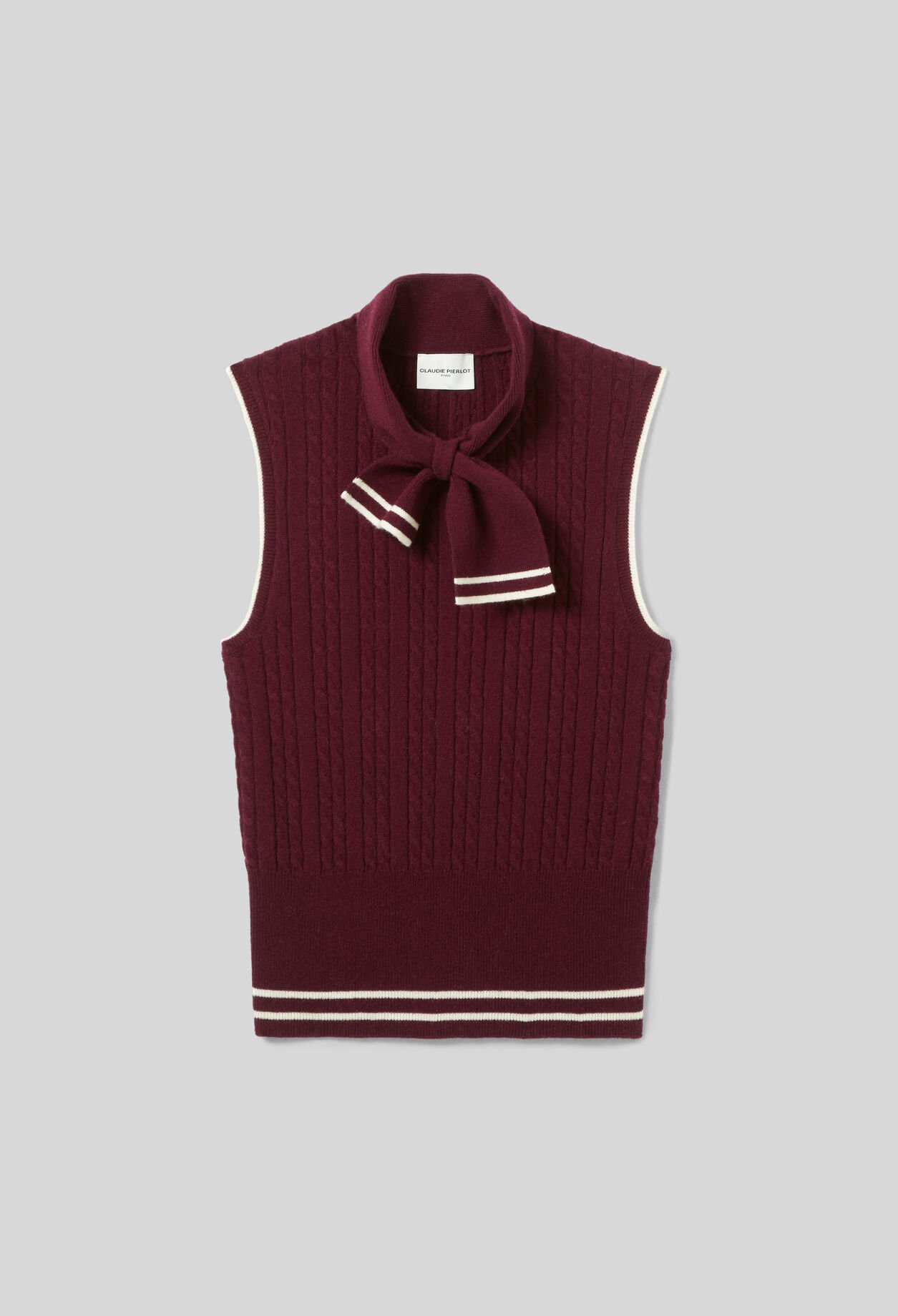 Sleeveless jumper