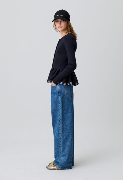 Fitted Knit Cardigan