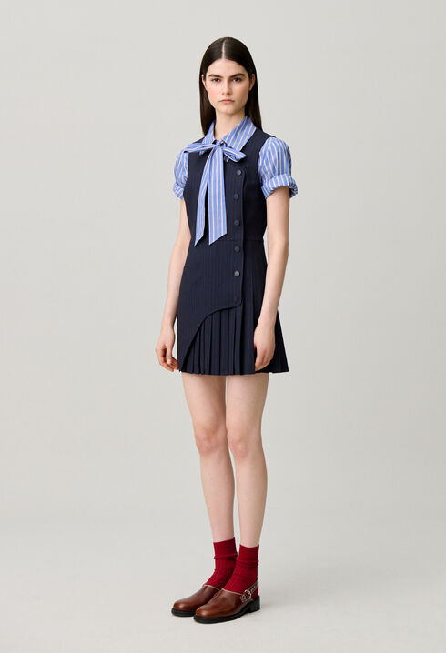 Sleeveless short dress