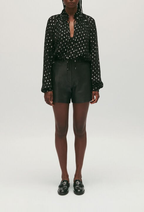 Black dotty shirt