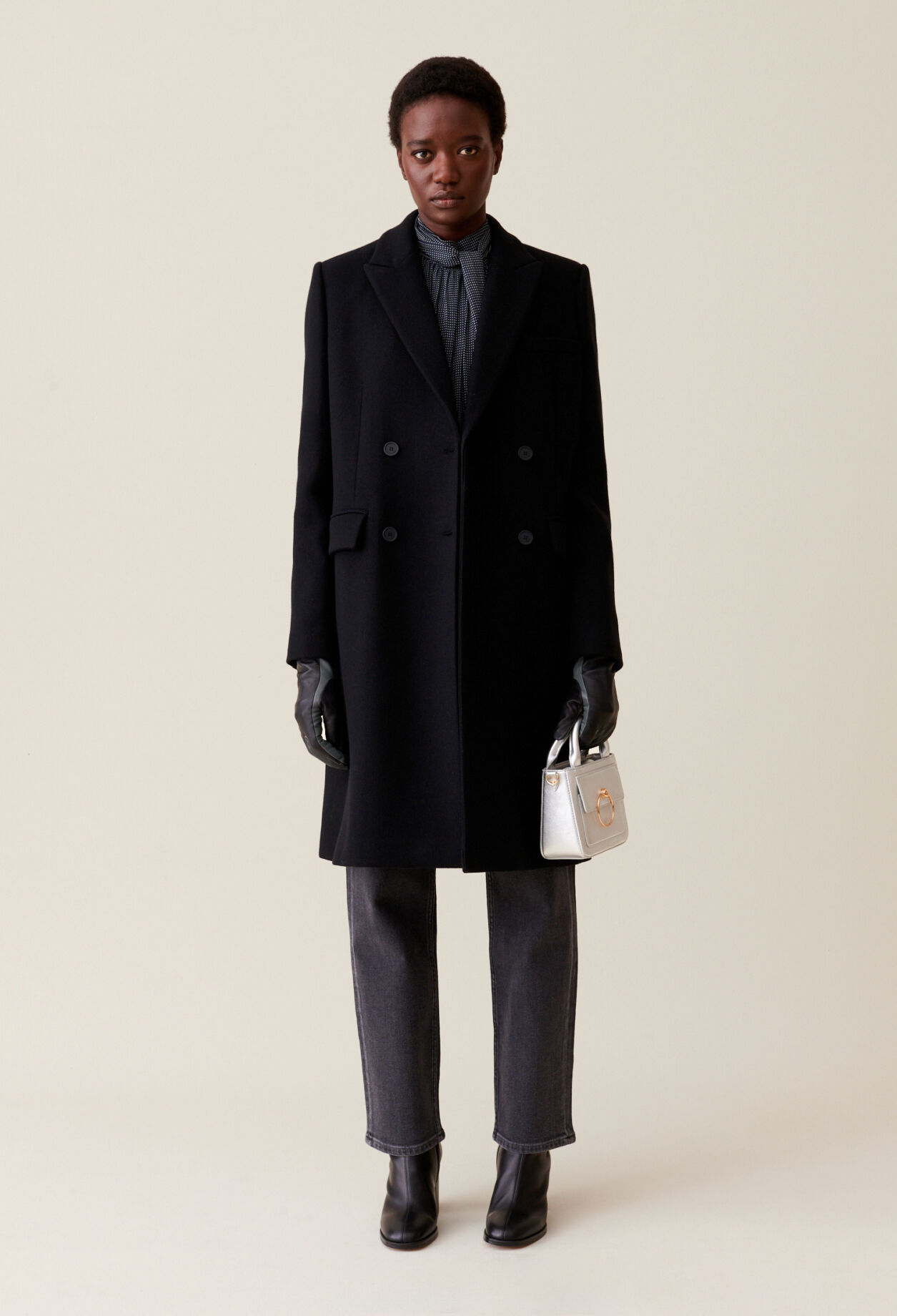 3 4 Length Straight Coat