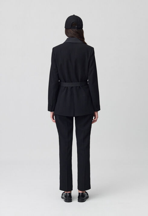 Belted Tailored Jacket
