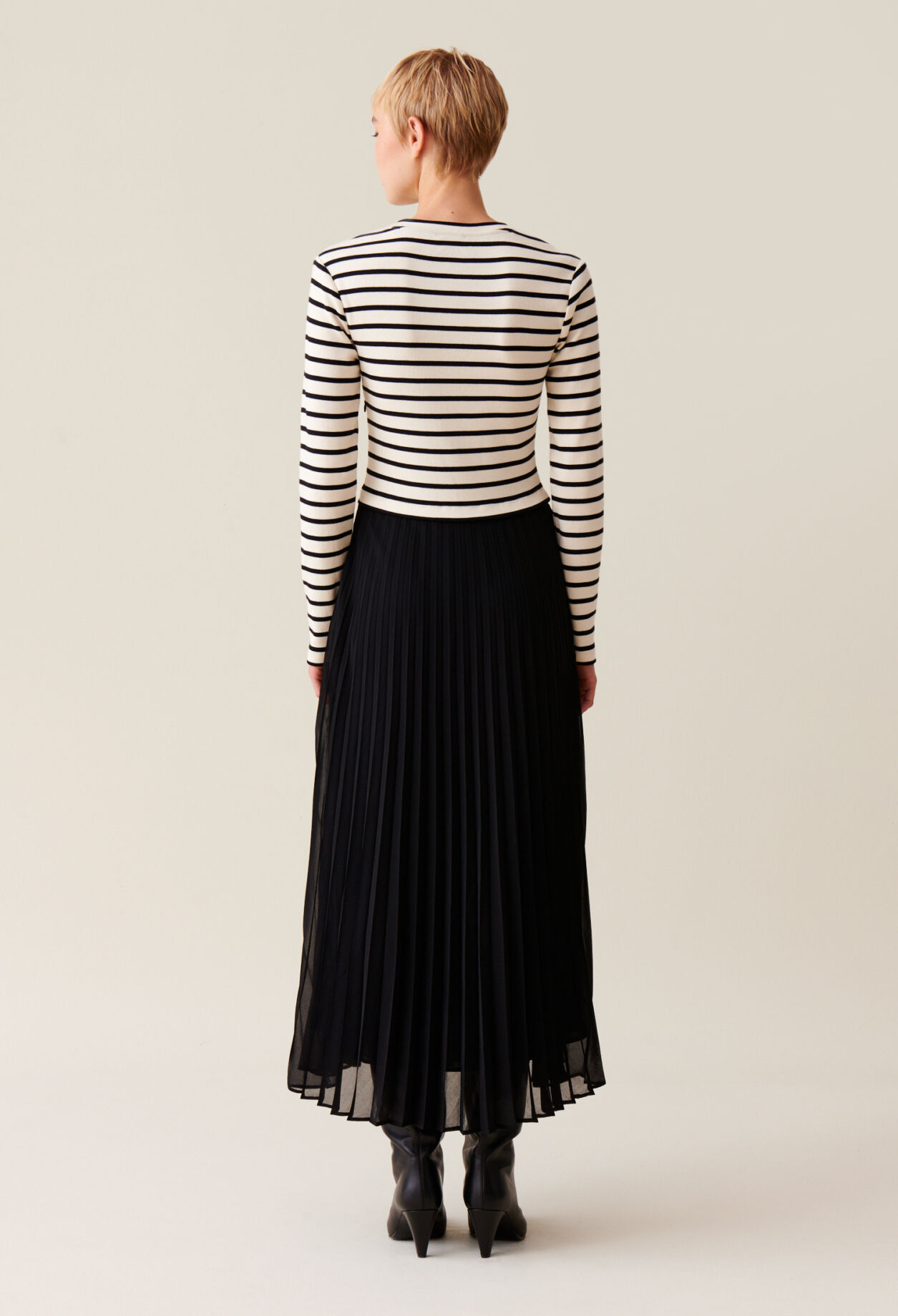 Twist Striped Dress