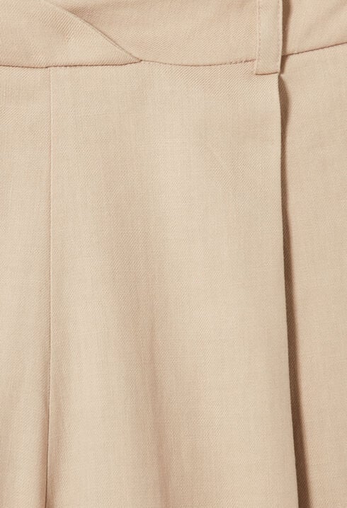 Linen Bermuda shorts