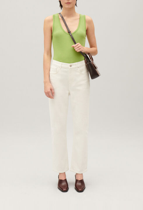Toto Slim 7/8 jeans ecru