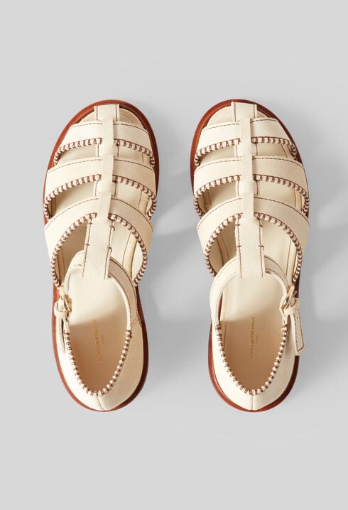 Leather sandals