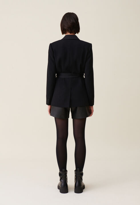 Belted Tailored Jacket