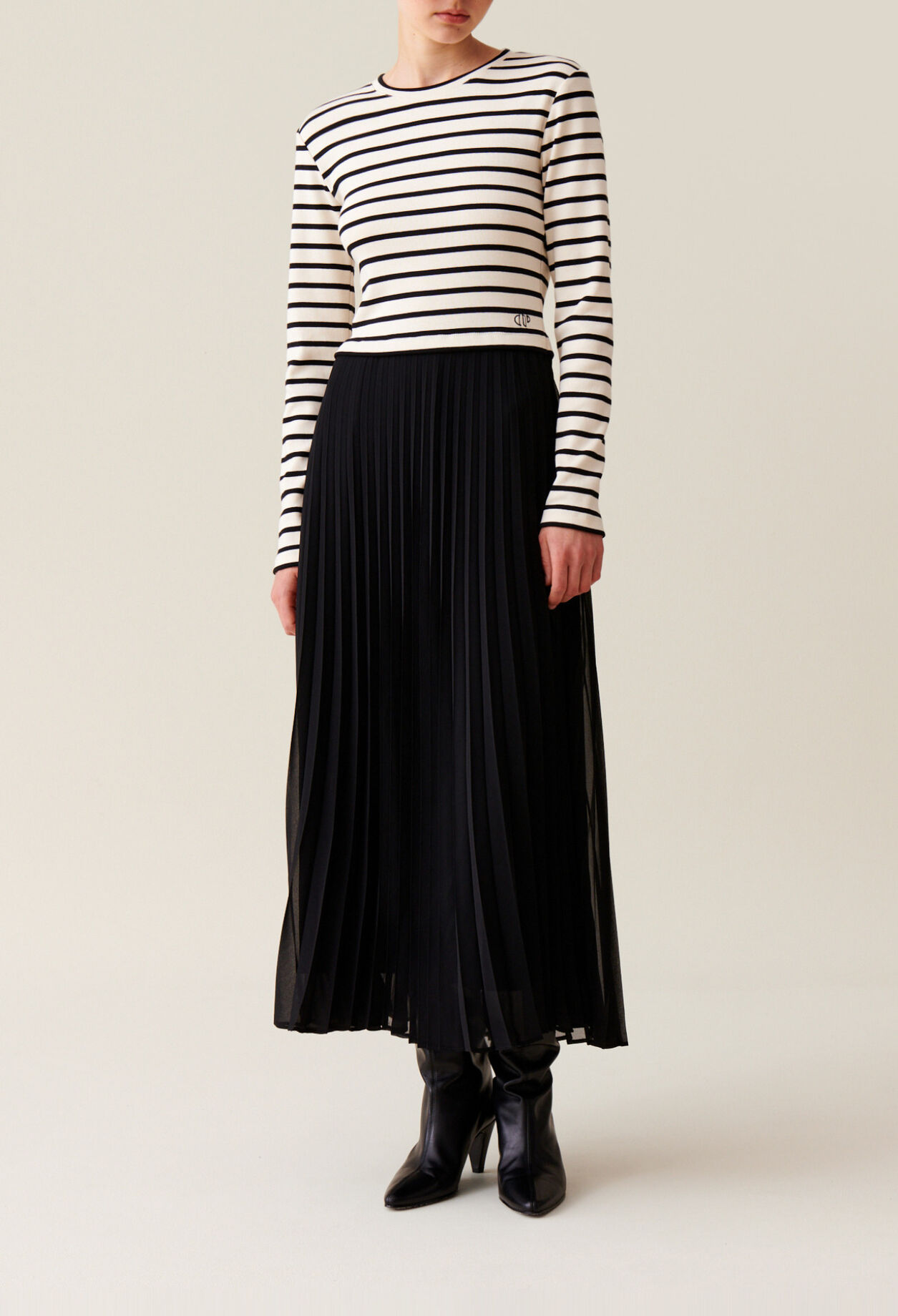 Twist Striped Dress