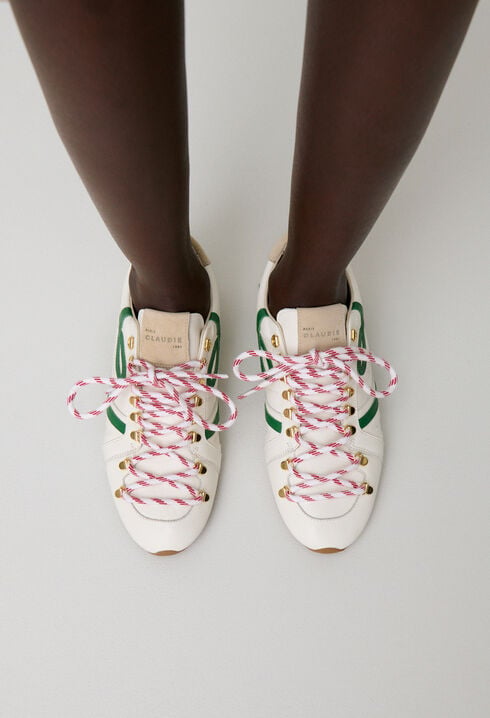 Swing leather trainers