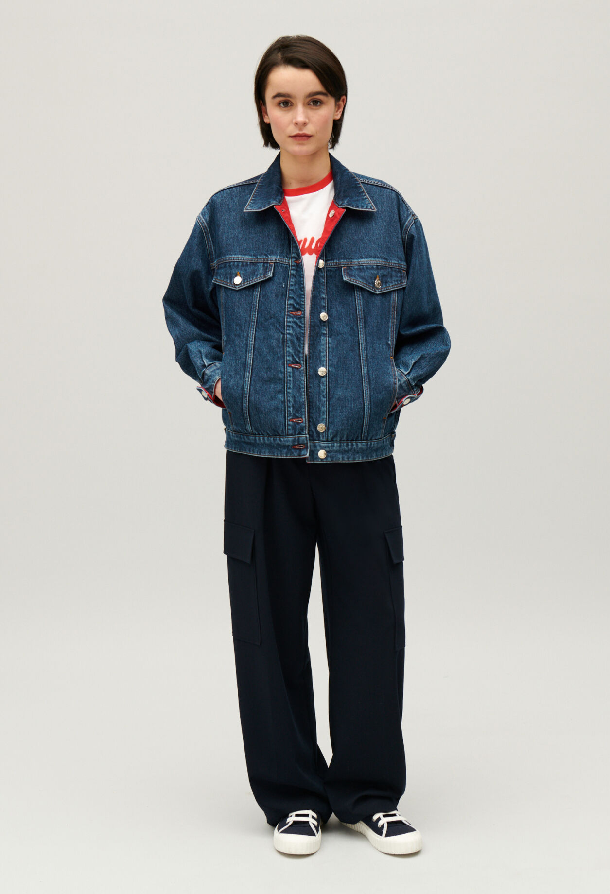 Reversible jean jacket shop