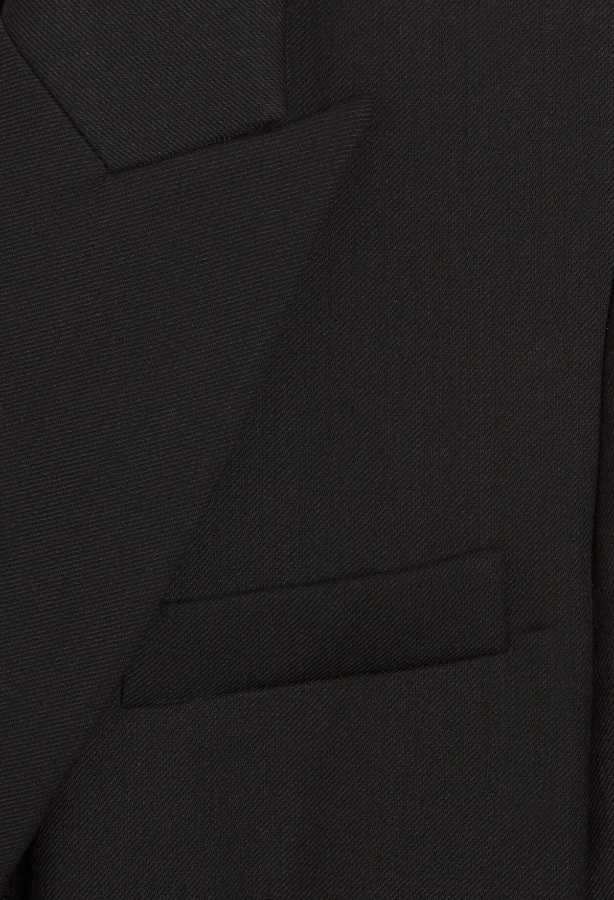 Black suit jacket