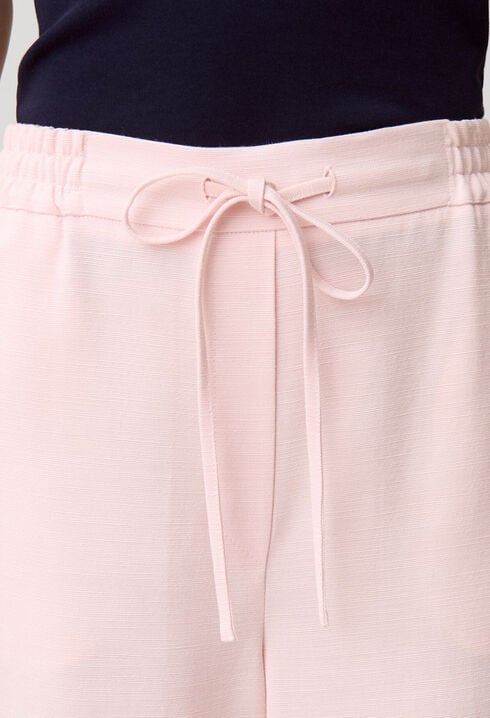 String wide-leg trousers