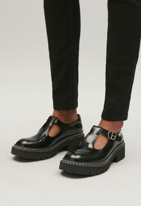 Black Mary Jane shoes