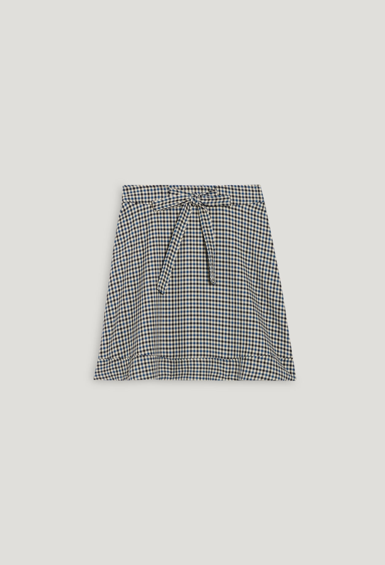 Checked skirt