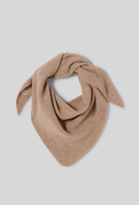 Wool and cashmere scarf