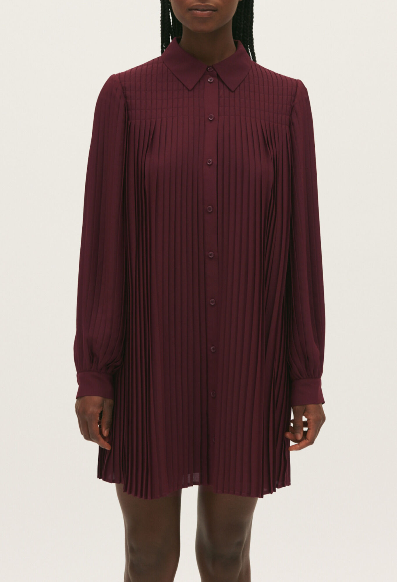 Short pleated dress for women | Claudie Pierlot