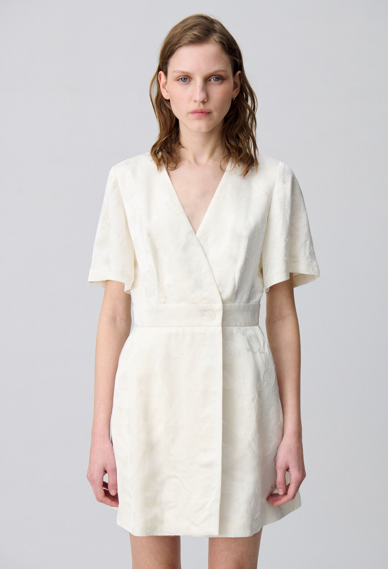 ワンピース [CLAUDIE PIERLOT] Braided Tweed Mini Dress CLAUDIE PIERLOT Tweed mini dress | THE OUTNET
