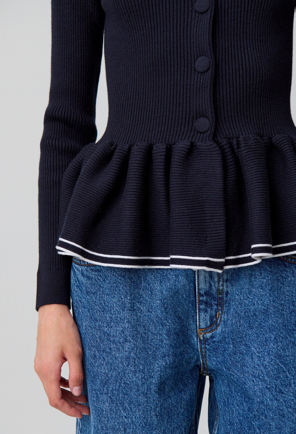Fitted Knit Cardigan