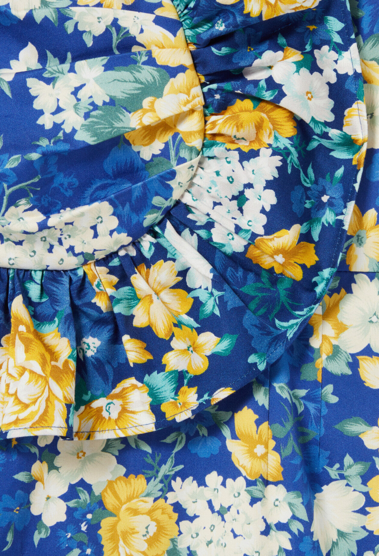 Frilled Short Dress