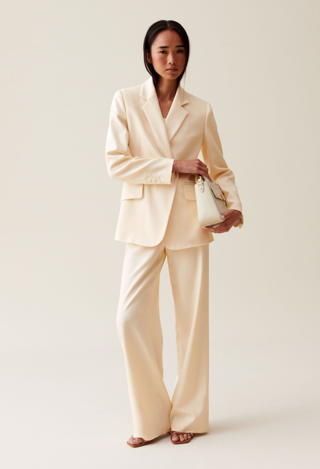 Ivory Tailored Trousers for women Claudie Pierlot