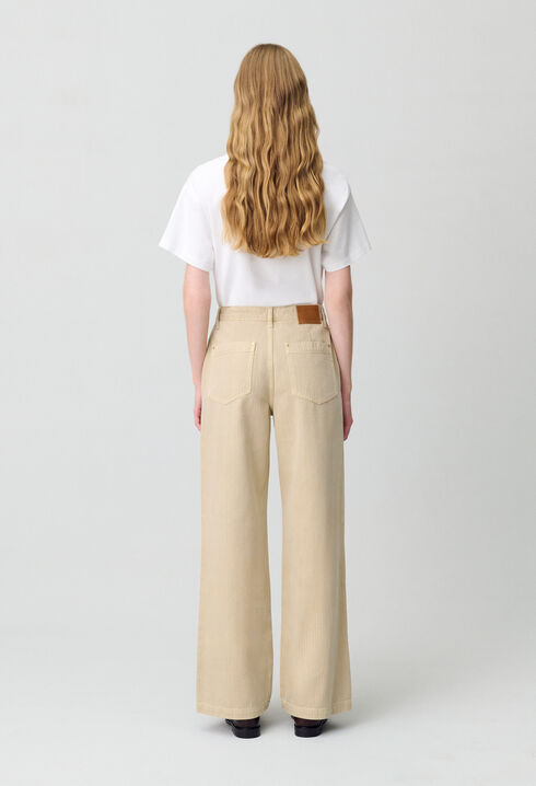 Straight Leg Denim Jeans