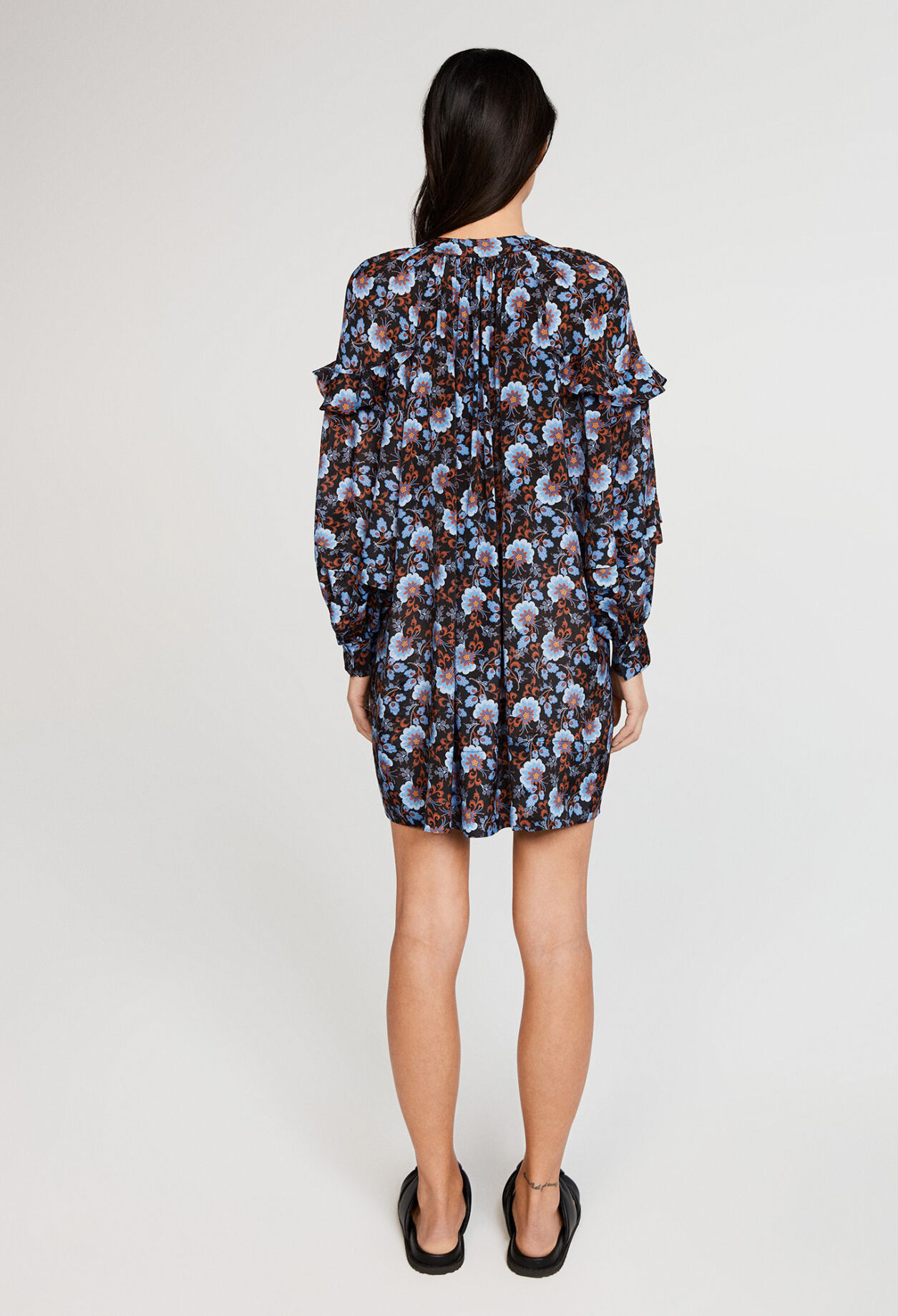 Printed tunic dress