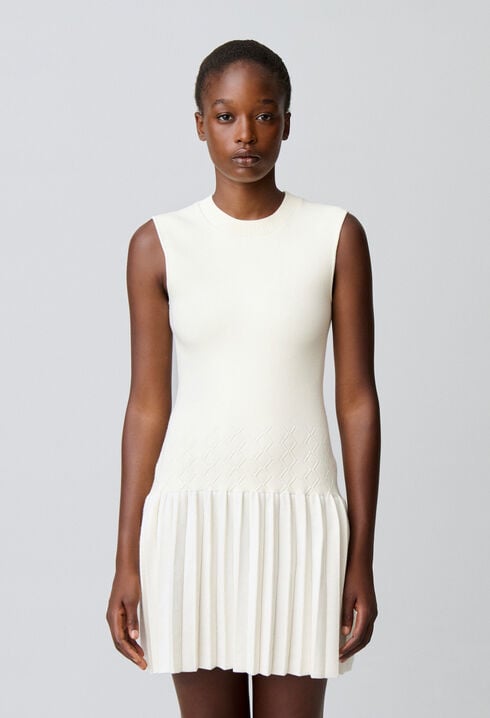 Knitted short dress